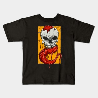 Skull Tongue Kids T-Shirt